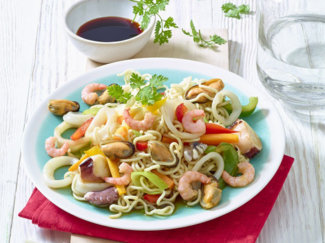 frutti di Mare mit Nudeln