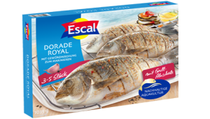 Produkt ganze Dorade mit Gewürzmischung