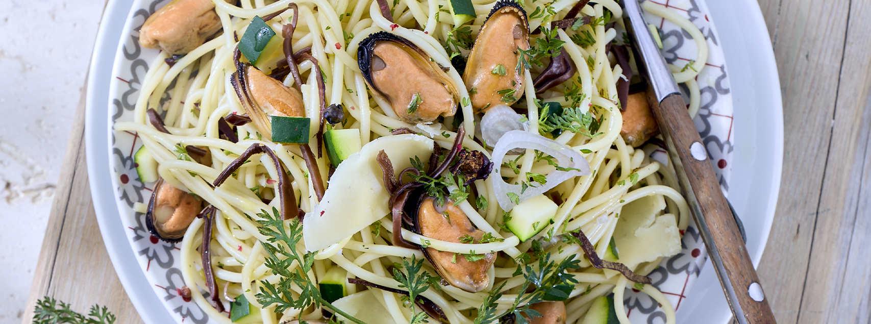 Spaghetti mit Miesmuscheln