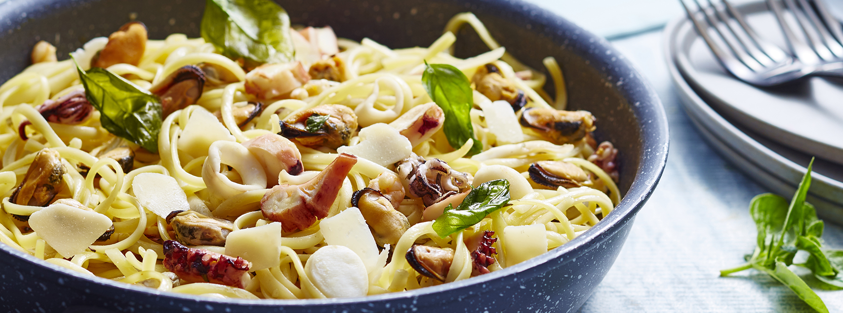 Linguine mit Frutti all’olio
