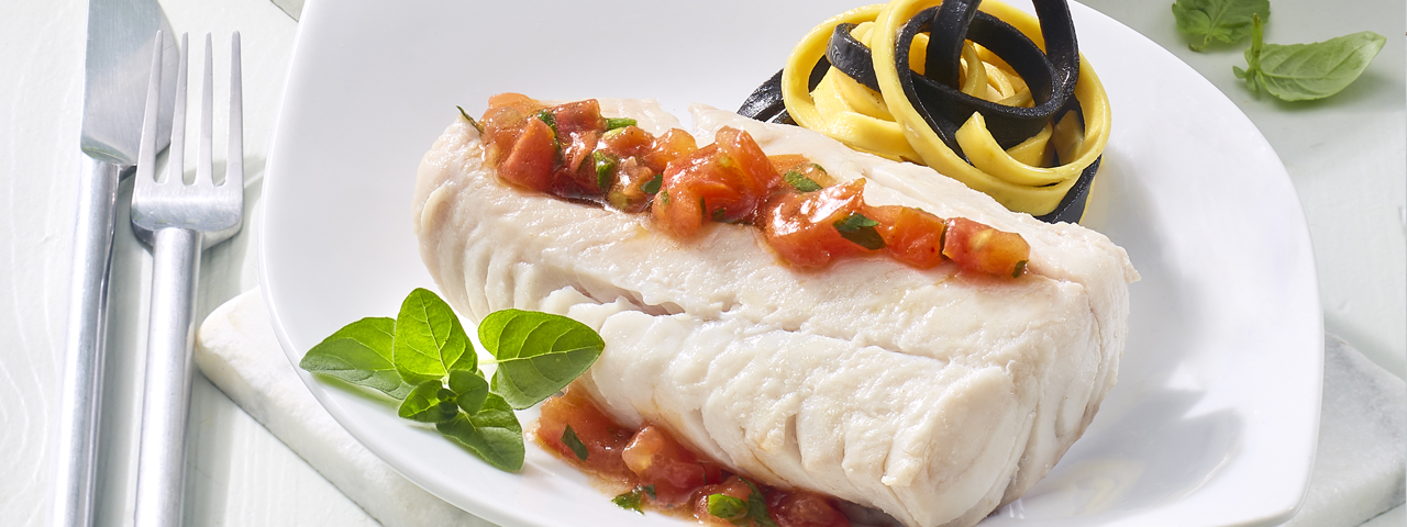 Seelachs mit Piri-Piri Sauce