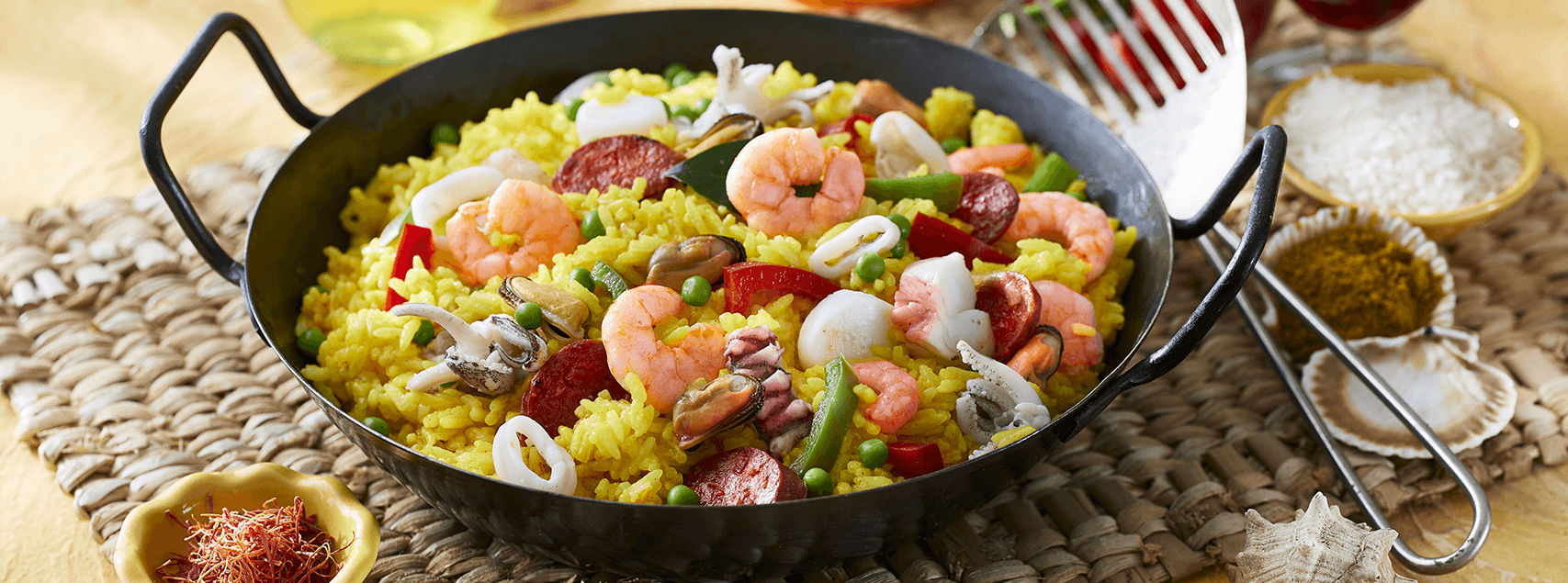 Paella mit Frutti di Mare