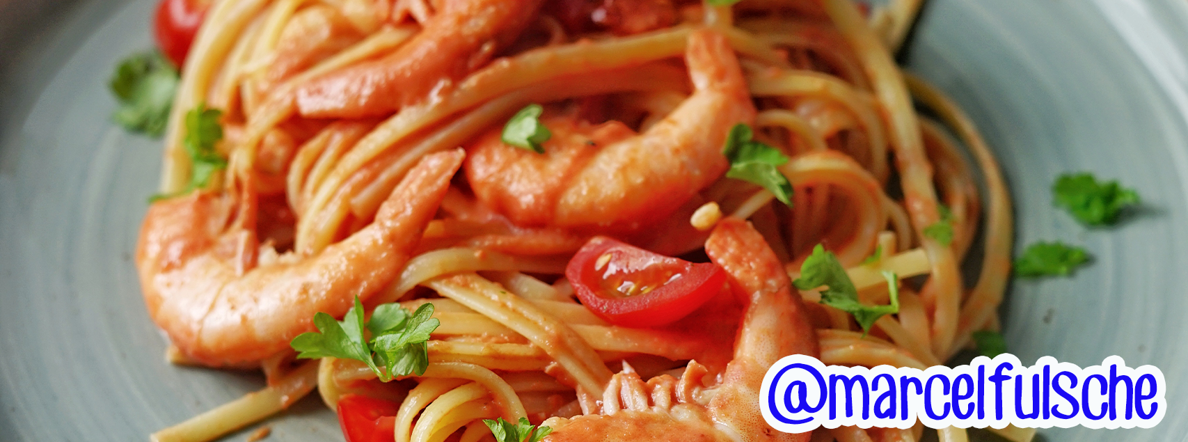 Gourmet King Prawns mit süss-scharfer Tomatensoße