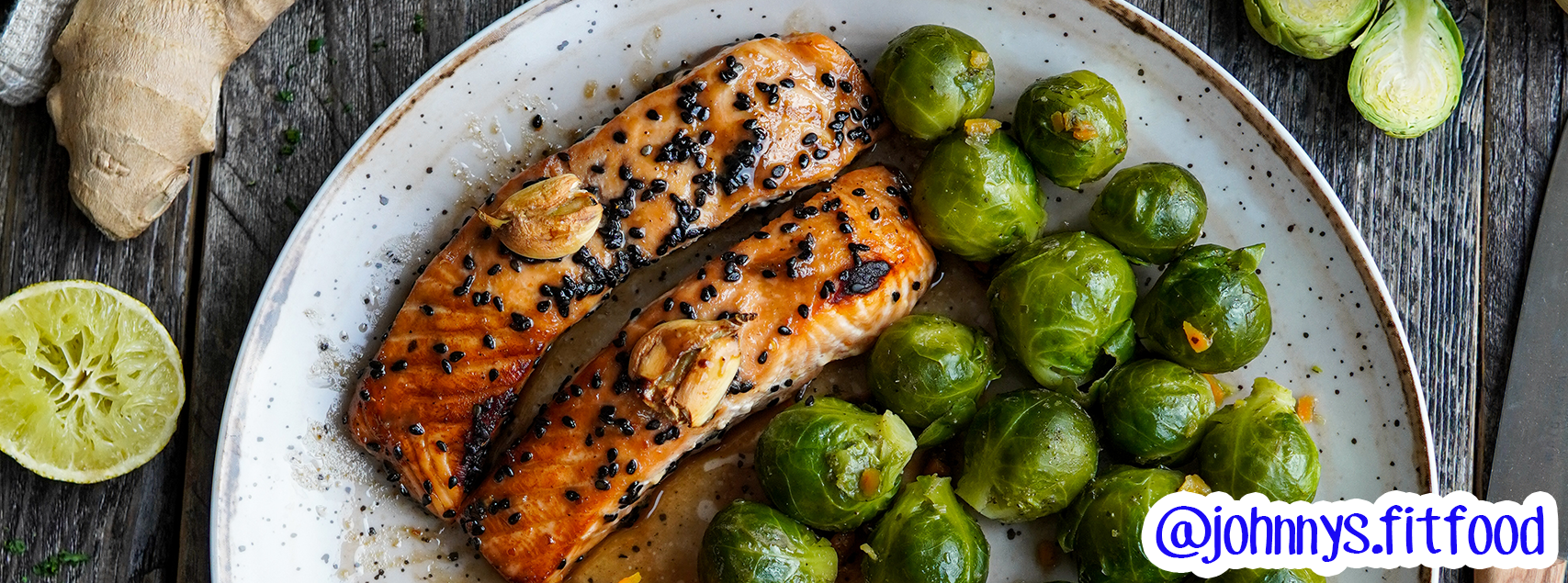 Asia Lachs mit Kürbis und Kartoffel