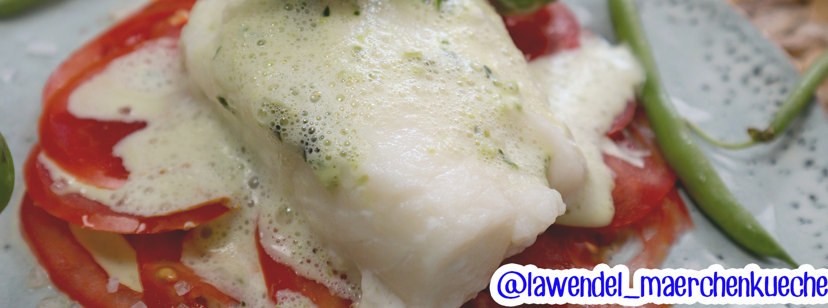 Kabeljaufilet mit Tomatencarpaccio