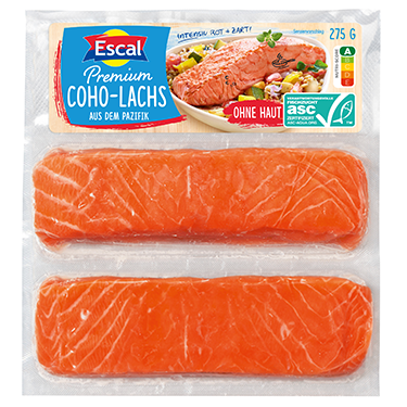 Premium Coho-Lachs ohne Haut